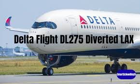 Delta Flight DL275 Japan Diversion to LAX
