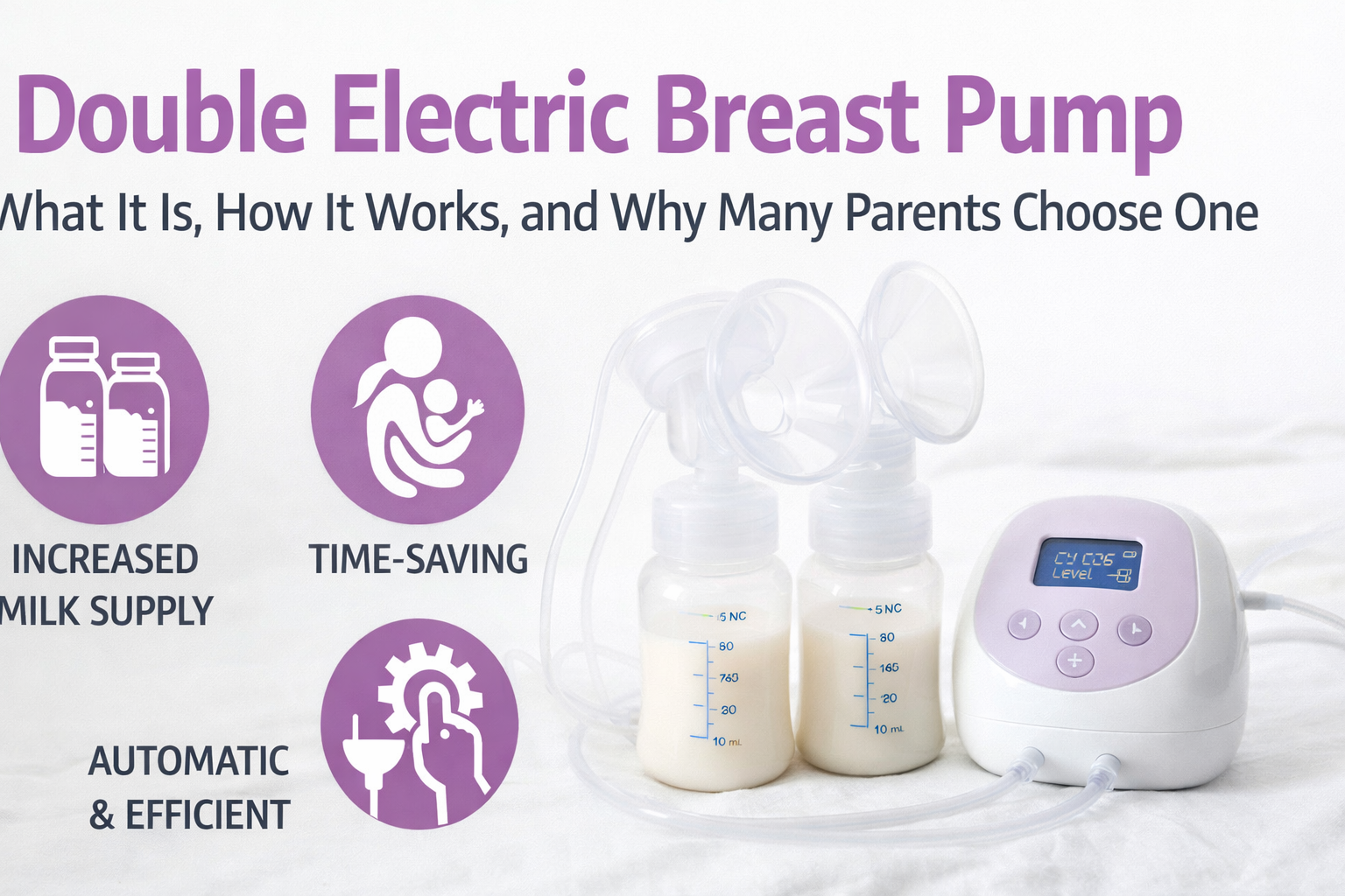 Double Electric Breast Pump