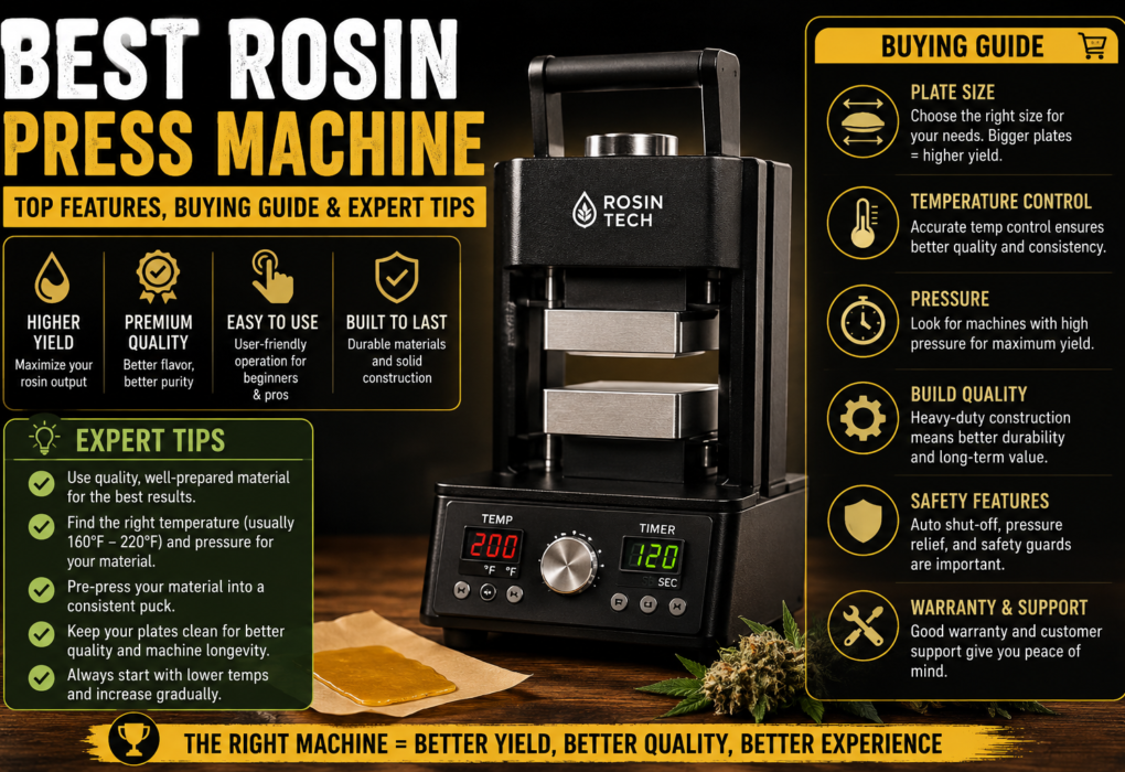best rosin press machine